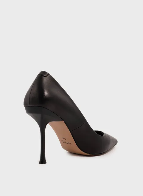 Туфли с акцентным каблуком и металлической деталью Twofeet фото 7