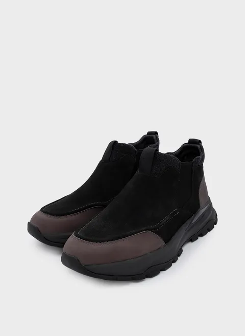 Ботинки в стиле челси с контрастными деталями Twofeet фото 4