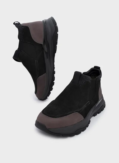 Ботинки в стиле челси с контрастными деталями Twofeet фото 2