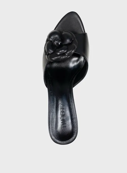 Мюли с акцентным цветком Twofeet фото 7