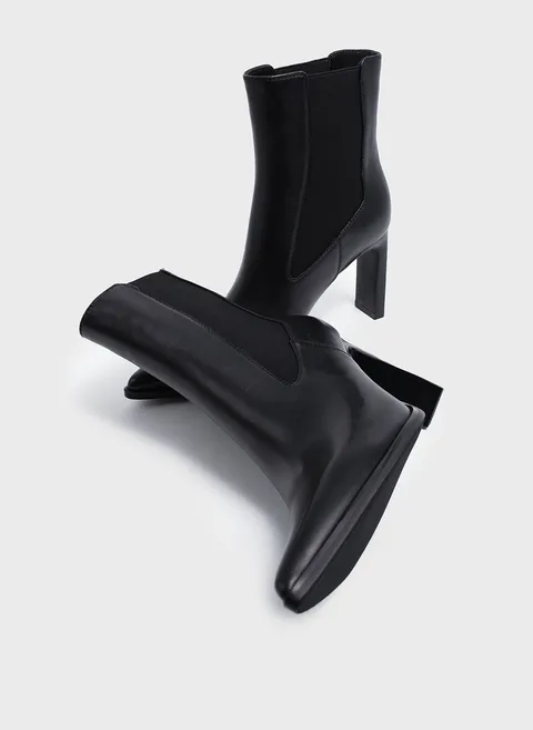 Ботильоны с острым носком и акцентной резинкой Twofeet фото 2
