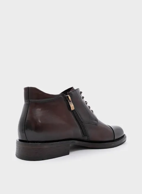 Ботинки на шнуровке в оттенке сигаро Twofeet фото 6