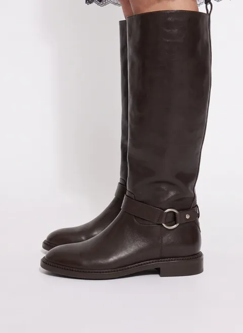 Сапоги CHEL  в жокейском стиле Twofeet фото 5