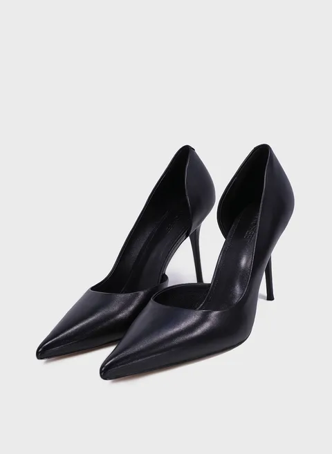 Туфли лаконичного дизайна на высоком каблуке Twofeet фото 4