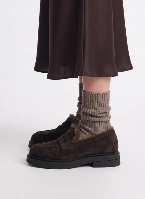 Лоферы SOY с мехом Twofeet фото 5