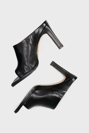 Мюли из текстурной кожи Twofeet фото 2