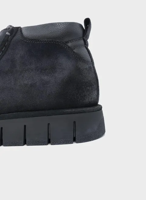 Ботинки кеды из замши с рельефной подошвой Twofeet фото 8