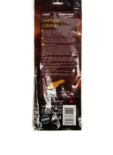 Стельки LEATHER CARBON Tarrago Tarrago фото 3