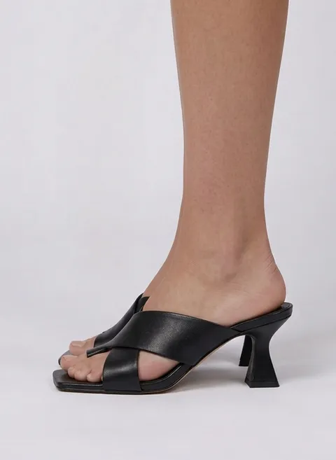 Мюли в черном цвете Twofeet фото 5