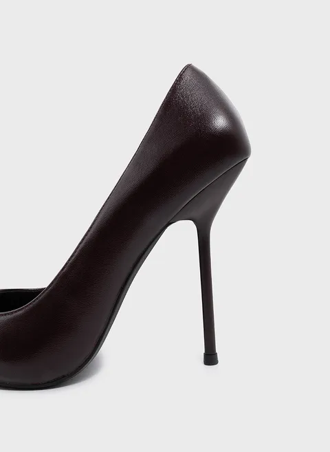Туфли в оттенке бургунди Twofeet фото 9